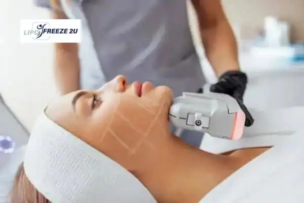 image of HIFU Bournemouth treatment in progress.